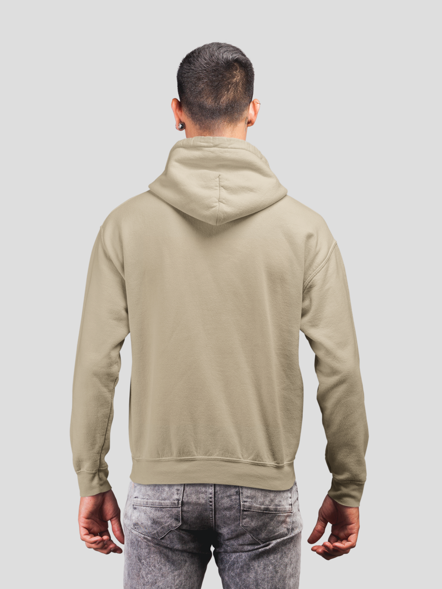 Sand Beige Essential Hoodie