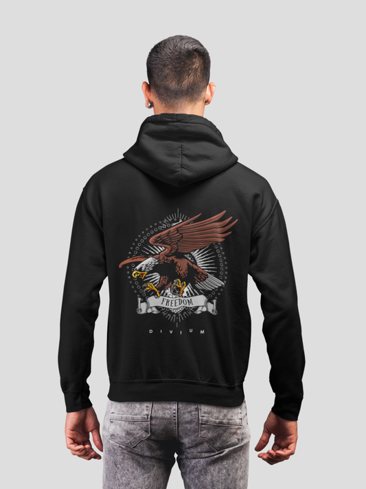 Freedom Hoodie – Midnight Black